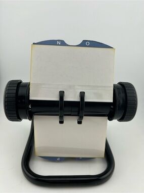 Vintage Rolodex Business Card File System from the 1980s